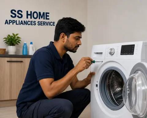 Washing machine drum and motor repair service in Hubli